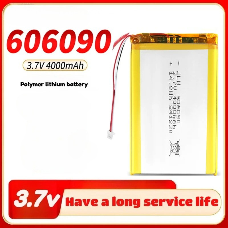 Wedding Power Supply - 606090 3.7v 4000mAh 充電式リポバッテリー GPS、MP4、カメラ、モバイルバッテリー、タブレット、電動玩具用 リチウムポリマーバッテリー