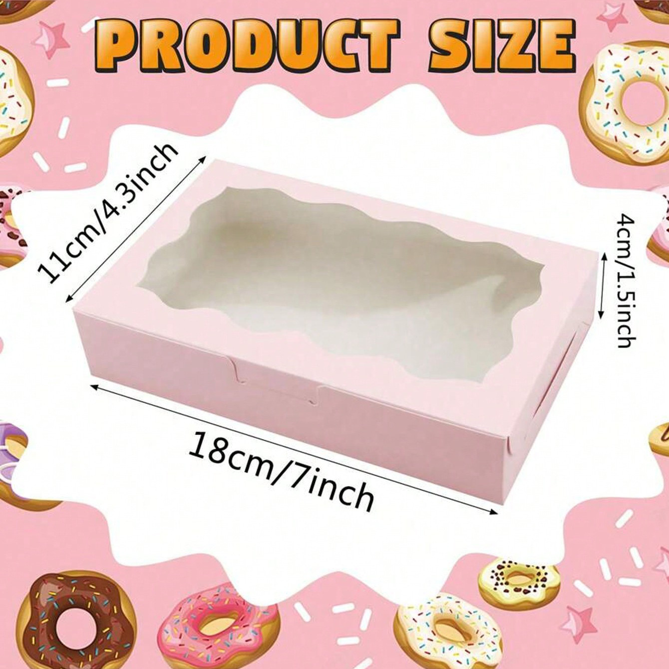 10/30/50 個クラフト紙ケーキキャンディボックス長方形 - Wedding Supply.Box のレビューと価格