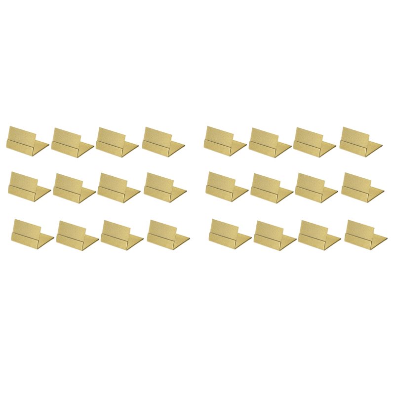 A96I-Gold テーブル番号ホルダー、24個入りメタルプ - Table Number Gold のレビューと価格