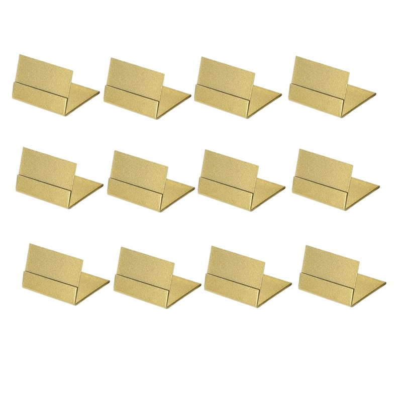A96I-Gold テーブル番号ホルダー、24個入りメタルプ - Table Number Gold のレビューと価格
