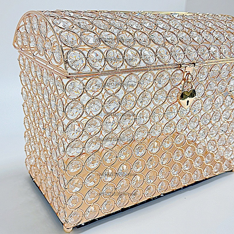 クリスタルジュエリーボックス、貯金箱、ヨーロッパ風海賊箱、結 - Wedding Supply.Box のレビューと価格