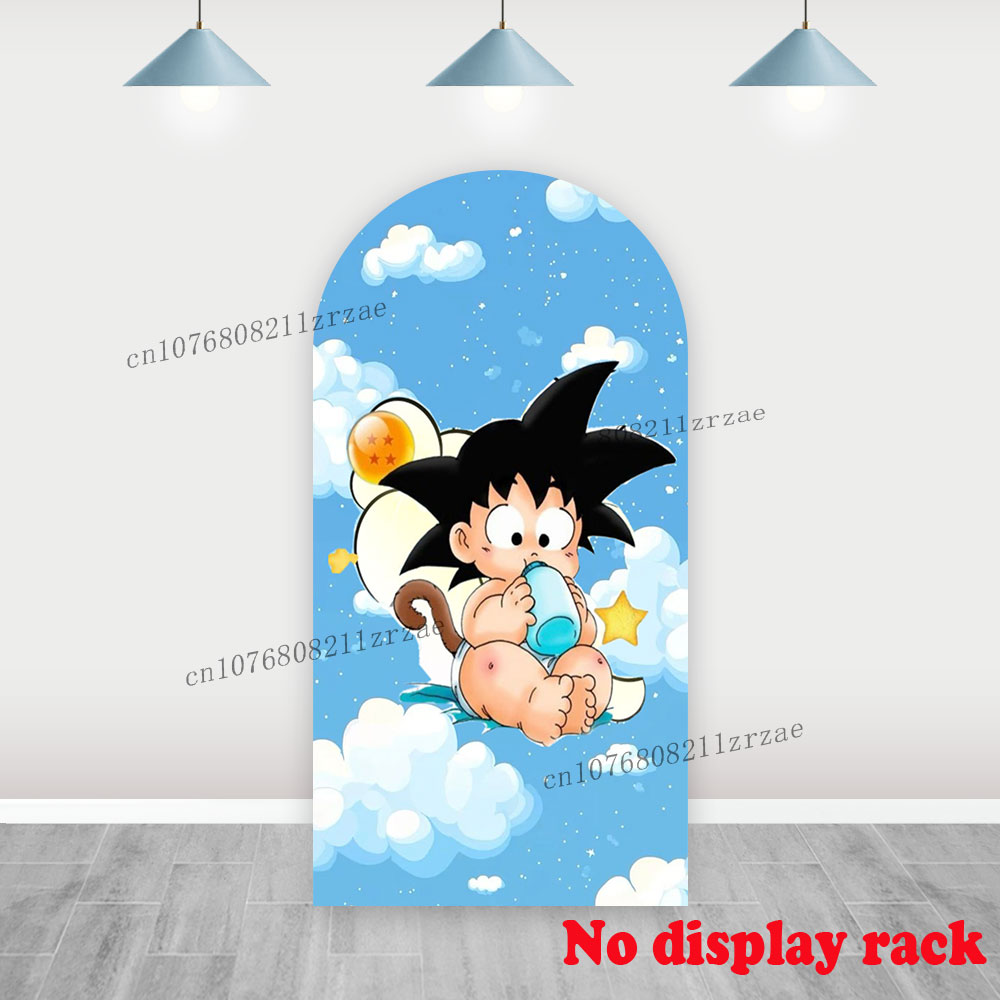 ドラゴンボール アーチ ベビー悟空 背景幕 キッズ 男の子  - Photo Booth Prop のレビューと価格