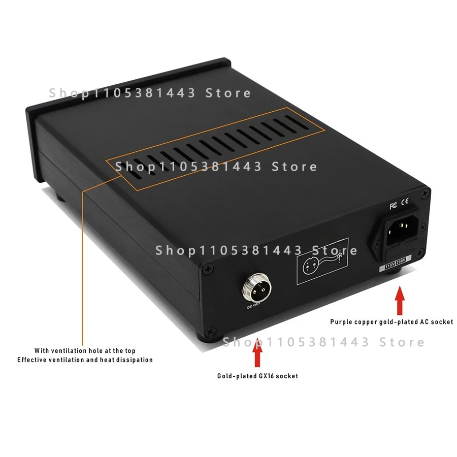 過圧保護機能付き HIFI オーディオデバイス用 Ver H - Wedding Power Supply のレビューと価格