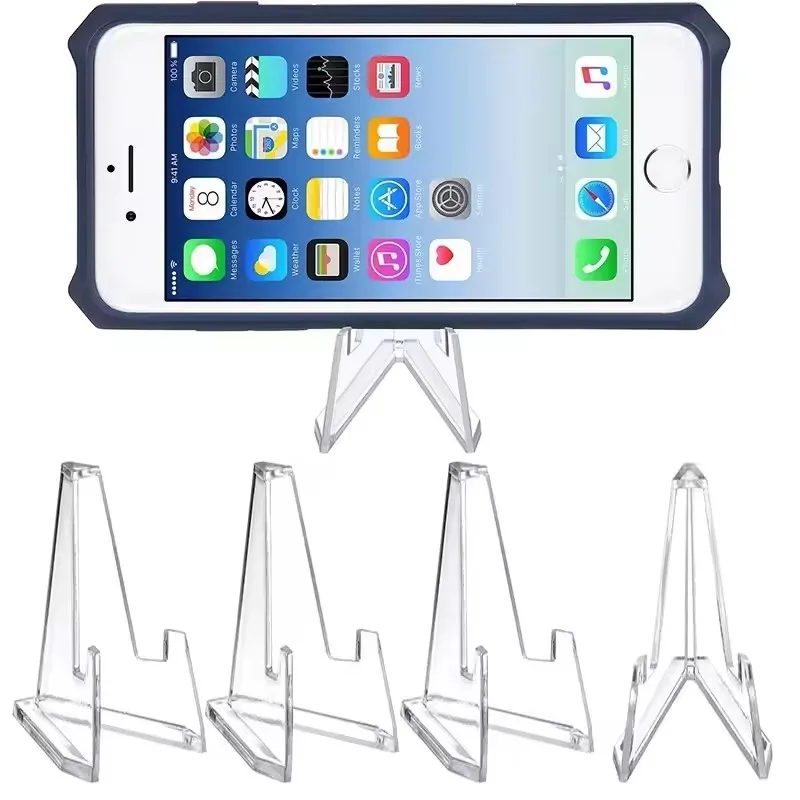 30-1 個三角カードディスプレイスタンドミニアクリルアイド - Place Card Holder のレビューと価格